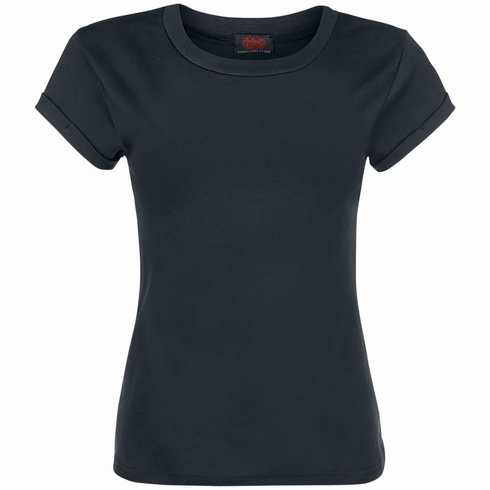 Spiral - Urban Fashion Tshirt Enfant - Noir